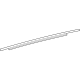 Toyota 75763-08010 Frame Molding, Upper Passenger Side
