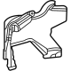 Toyota 67816-08020 Silencer Pad, Passenger Side