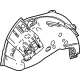 Toyota 61607-08020 Inner Wheelhouse, Passenger Side