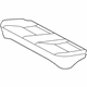Toyota 71075-0D821-C0 Cushion Cover, Rear