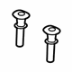 Toyota 71970-52030-C1 Headrest Guide, Rear