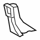 Toyota 87201-06440 Floor Duct, Passenger Side