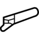 Toyota 67855-42040 Door Shell Seal, Passenger Side
