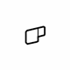 Toyota 72598-13010-A0 Release Handle Bezel, Driver Side