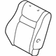 Toyota 71073-AA300-B0 Seat Back Cover, Passenger Side