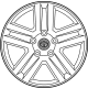 Toyota 42611-0C130 Wheel, Alloy