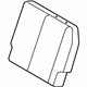 Toyota 79024-08291-B4 Seat Back Cover, Gray, Driver Side
