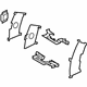 Toyota 04945-WB004 Hardware Kit, Front
