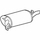 Toyota 17440-0A011 Muffler W/Tpipe