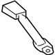 Toyota 73380-04061-B0 Buckle, Gray, Inner Passenger Side