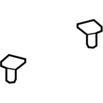 Toyota 75392-0R010 Spoiler Retainer