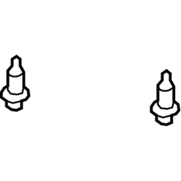 Toyota 52161-02020 Spoiler Fastener