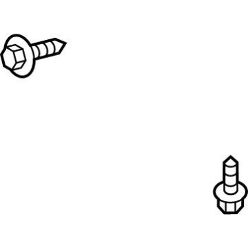 Toyota 90159-60623 Rocker Molding Screw