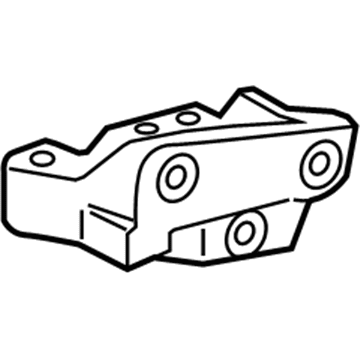 12315-28090 Toyota Side Mount Bracket, Passenger Side Illustration 1 of 1