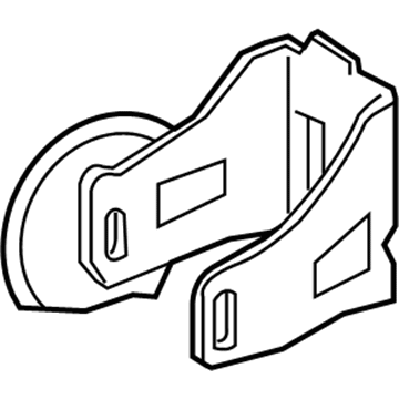 12311-28291 Toyota Front Mount Bracket Illustration 1 of 1