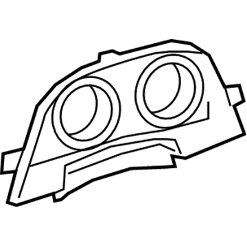 Toyota 55410-12A80 Cluster Visor