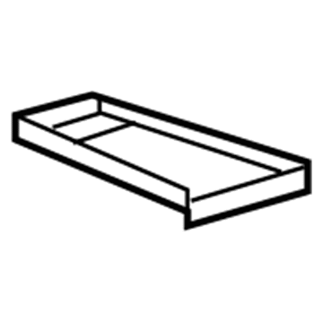Toyota 55629-12050 Storage Box Pad