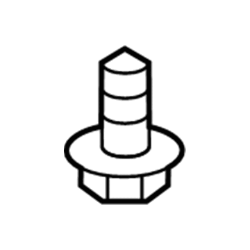Toyota 90159-A0053 Fender Liner Screw