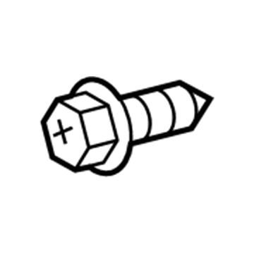 Toyota 90159-A0053 Fender Liner Screw