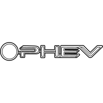 Toyota 75440-42130 Nameplate