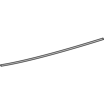 76821-0R060 Toyota Lower Trim Protector, Black/Gray, Upper Illustration 1 of 1