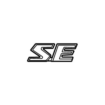 Toyota 75443-0R140 Nameplate