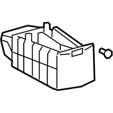 58820-0E020-B0 Toyota Box Illustration 1 of 1
