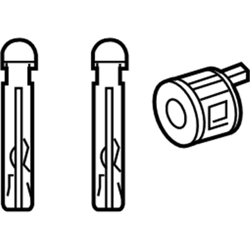 Toyota 69056-AC010 Lock Cylinder Assembly