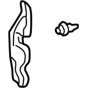 Toyota 53293-06020 Deflector