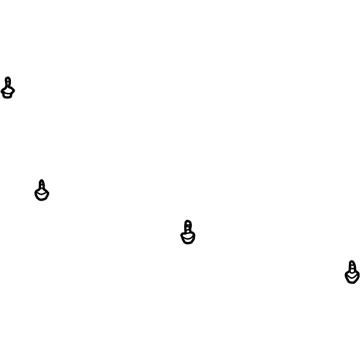 Toyota 90159-A0010 Under Cover Bolt