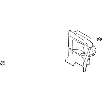 Scion 62510-21010-B1 Quarter Trim Panel