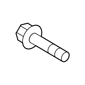 90118-WBB34 Toyota Water Pump Assembly Bolt Illustration 1 of 1