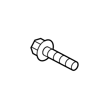 90118-WBB46 Toyota Water Pump Assembly Bolt Illustration 1 of 1