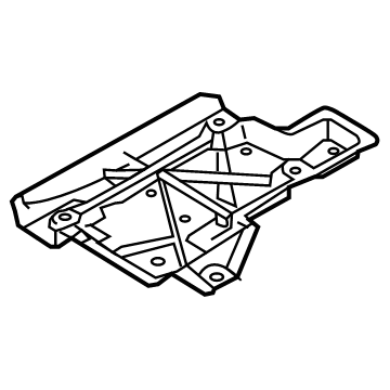 Toyota 58166-WB001 Under Cover