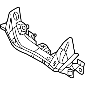 51201-0C040 Toyota Front Crossmember Illustration 1 of 1