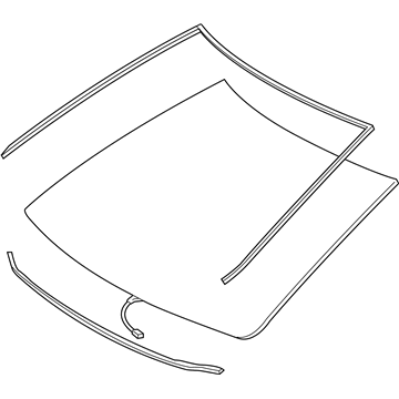 Toyota 56101-06350 Windshield