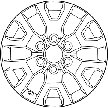 Toyota 42611-35620 Wheel, Alloy
