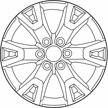 Toyota 42611-35670 Wheel, Alloy