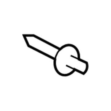 Toyota 90269-04054 Lower Cladding Rivet