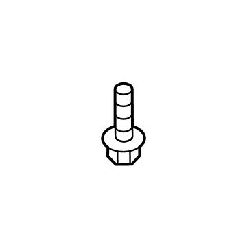 Toyota 90118-WB585 Lower Plate Bolt