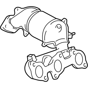 Toyota 17140-0P080 Exhaust Manifold