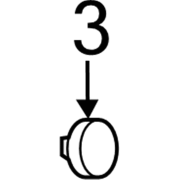 Toyota 52164-06911 Bumper Cover Plate