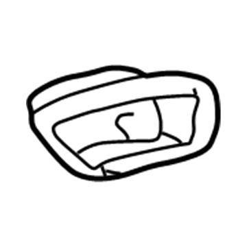 Toyota 69278-AC010-E0 Handle, Inside Bezel