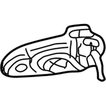 Toyota Sequoia Exterior Door Handle - 69230-34020-J0