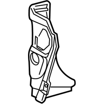 64449-60030 Toyota Cover, Luggage Room Box Side, Driver Side Illustration 1 of 1