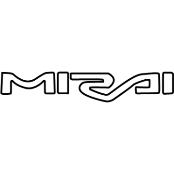 Toyota 75442-62030 Nameplate