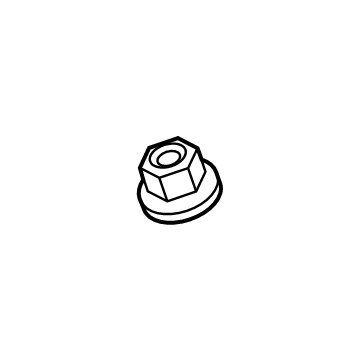 Toyota 90080-17245 Insulator Nut