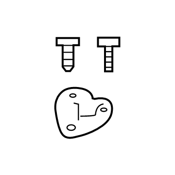 Toyota 81194-42050 Repair Bracket