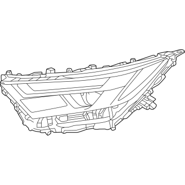 Toyota 81130-42E80 Headlamp Assembly