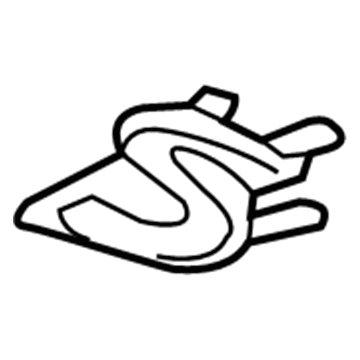 Toyota Corolla Emblem - 75321-12390